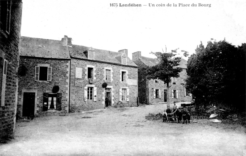 Ville de Landhen (Bretagne).