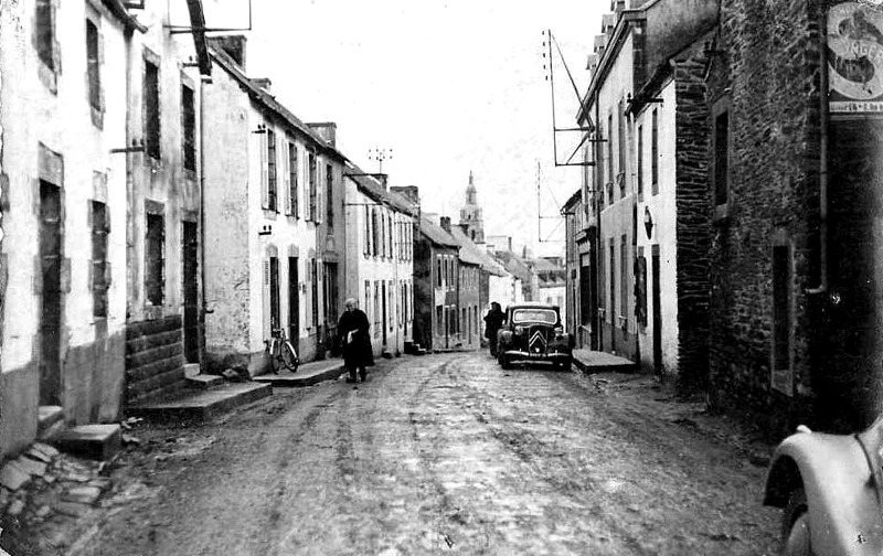 Ville de Landeleau (Bretagne).