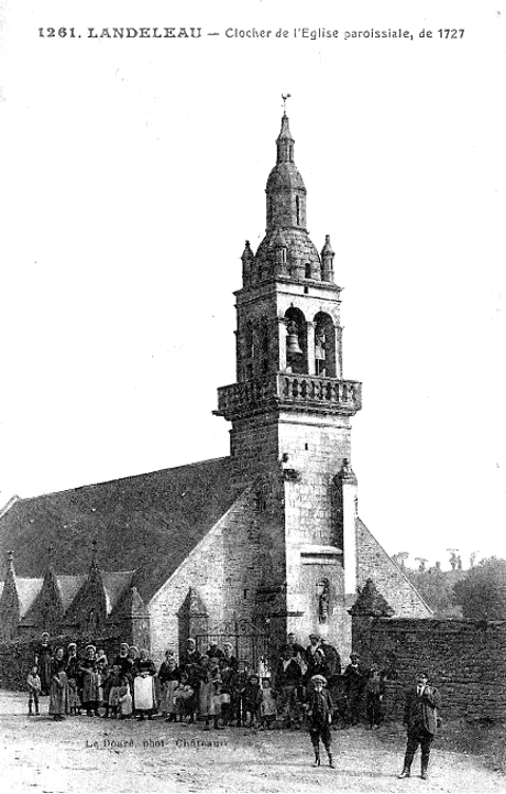 Eglise de Landeleau (Bretagne).