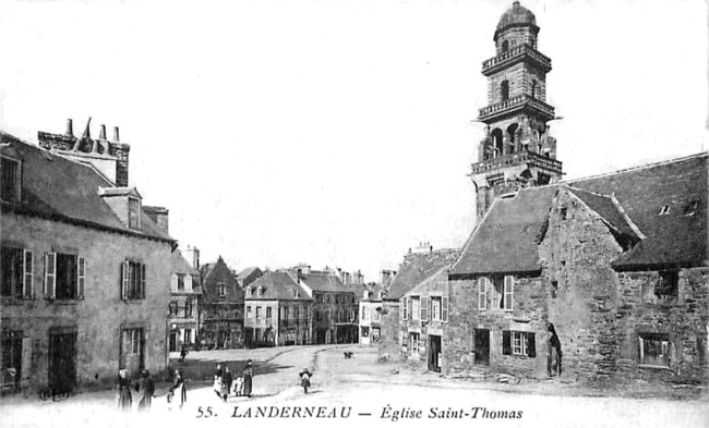 Eglise Saint-Thomas de Landerneau (Bretagne).