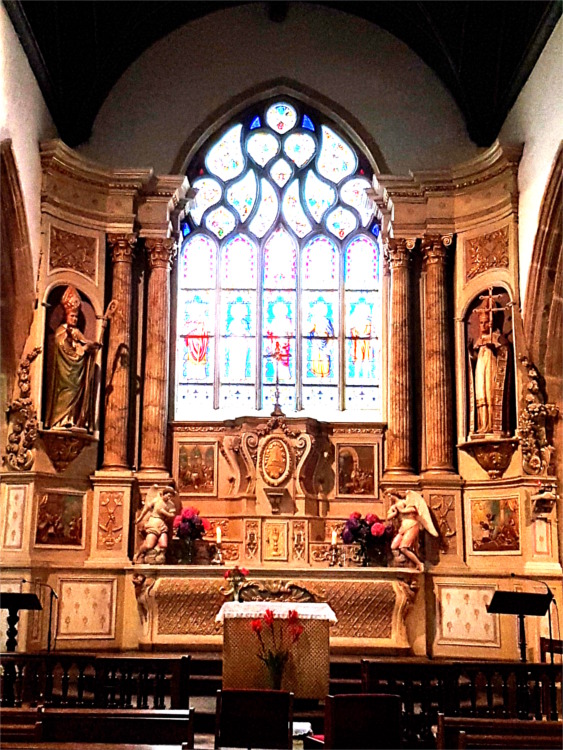 Eglise Saint-Thomas de Landerneau (Bretagne).