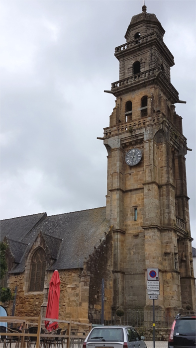 Eglise Saint-Thomas de Landerneau (Bretagne).