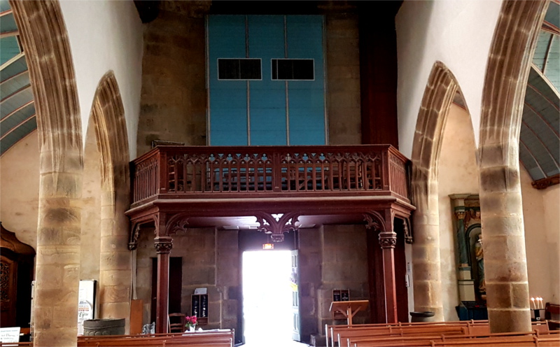 Eglise Saint-Thomas de Landerneau (Bretagne).