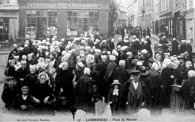 Ville de Landerneau (Bretagne).