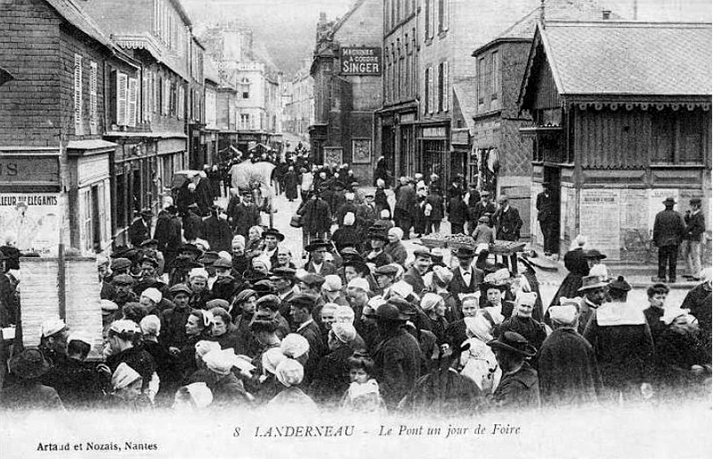 Ville de Landerneau (Bretagne).