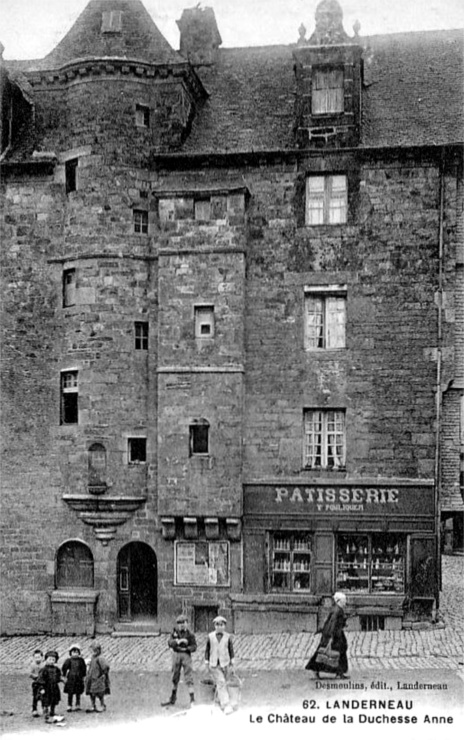 Maison de la duchesse Anne  Landerneau (Bretagne).