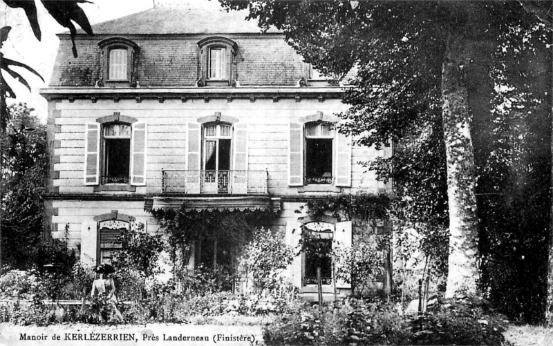 Manoir de Kerlzerrien ou Kerlezerien  Landerneau (Bretagne).