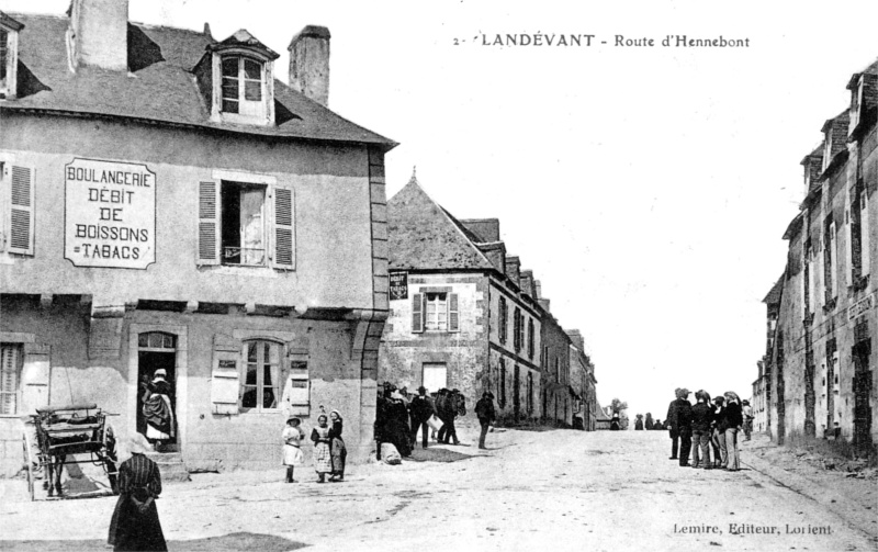 Ville de Landvant (Bretagne).