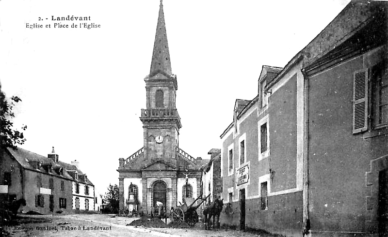 Eglise de Landvant (Bretagne).