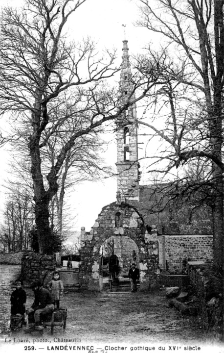 Ville de Landvennec (Bretagne).