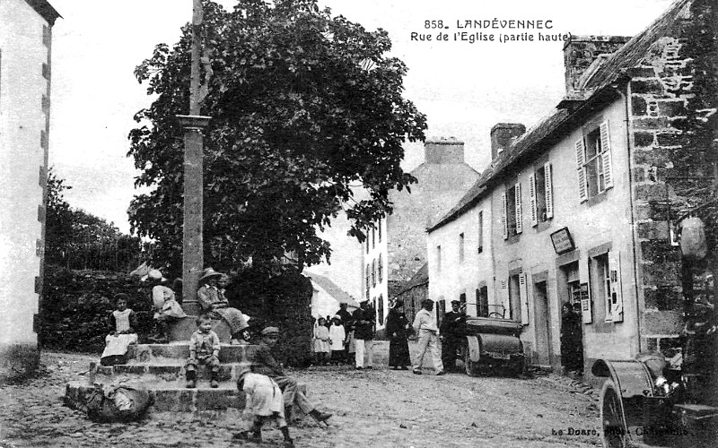 Ville de Landvennec (Bretagne).