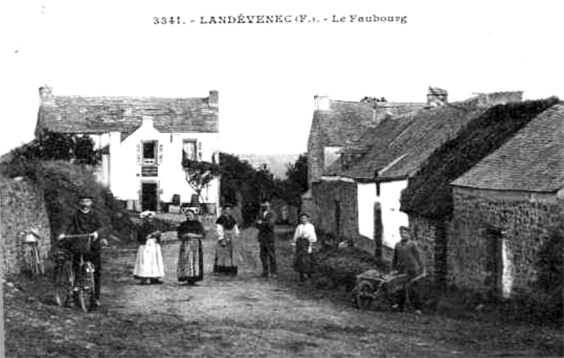 Ville de Landévennec (Bretagne).