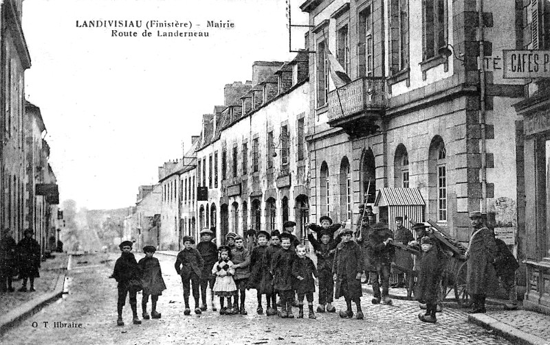 Ville de Landivisiau (Bretagne).