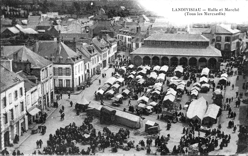 Ville de Landivisiau (Bretagne).