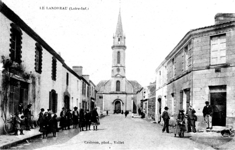 Eglise du Landreau (Bretagne). 