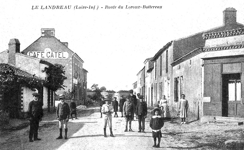 Ville du Landreau (Bretagne). 