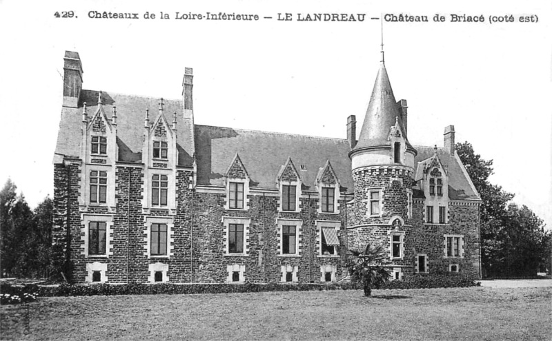 Chteau de Briac dans la ville du Landreau (Bretagne). 