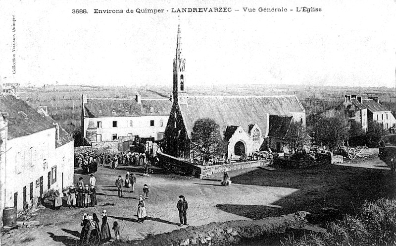 Eglise de Landrvarzec (Bretagne).