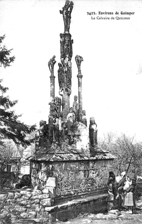 Calvaire de Landrvarzec (Bretagne).