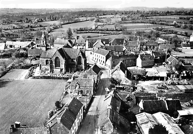 Ville de Landudal (Bretagne).