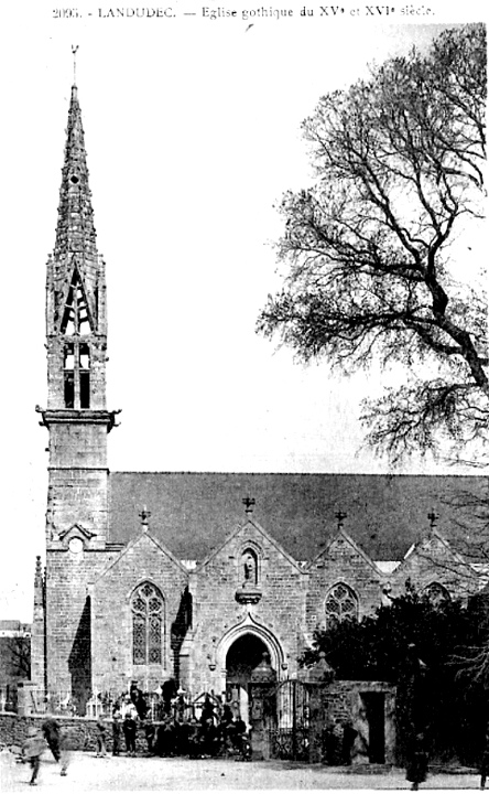 Eglise de Landudec (Bretagne).