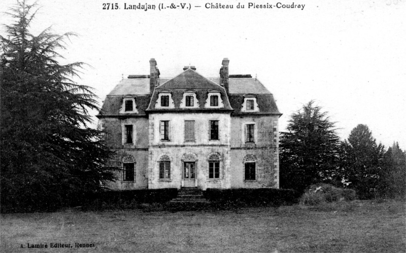 Chteau de Landujan (Bretagne).