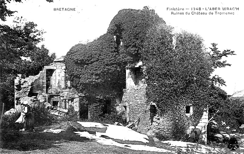 Chteau de Tromenec  Landunvez (Bretagne).