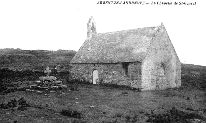 Chapelle Saint-Gonvel  Landunvez (Bretagne).