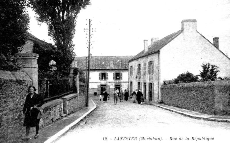 Ville de Lanester (Bretagne).