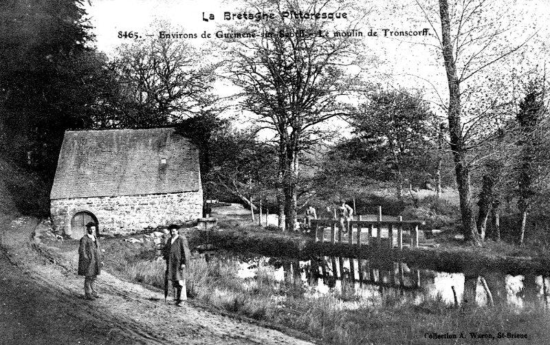 Moulin de Langoëlan (Bretagne).