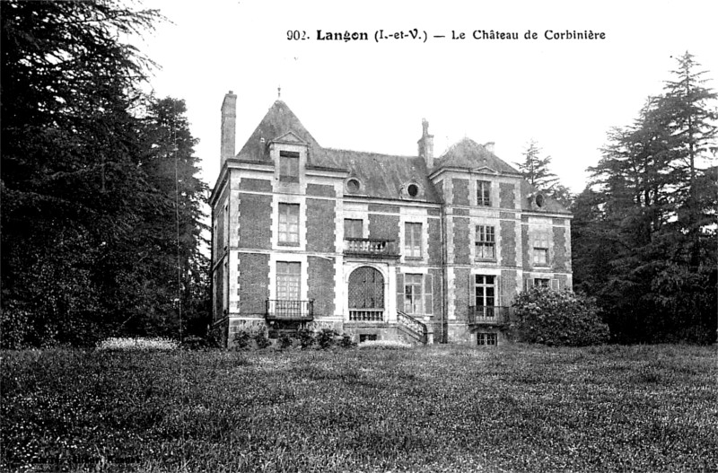 Chteau de Langon (Bretagne).