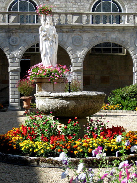 Abbaye de Langonnet : clotre