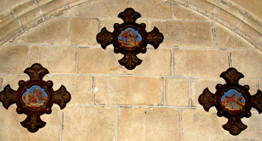 Abbaye de Langonnet : la salle du Chapitre