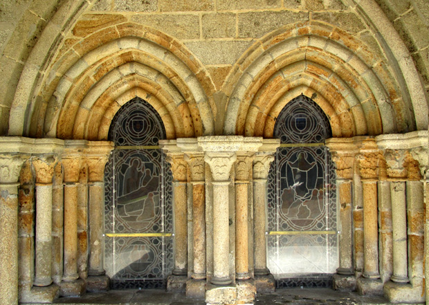 Abbaye de Langonnet : la salle du Chapitre