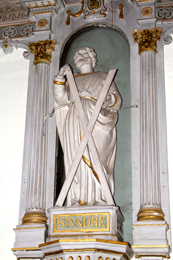 Abbaye de Langonnet : la chapelle abbatiale