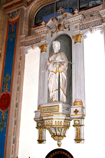 Abbaye de Langonnet : la chapelle abbatiale