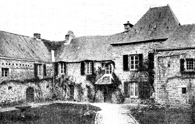 Manoir du Bourlogot à Langonnet (Bretagne).