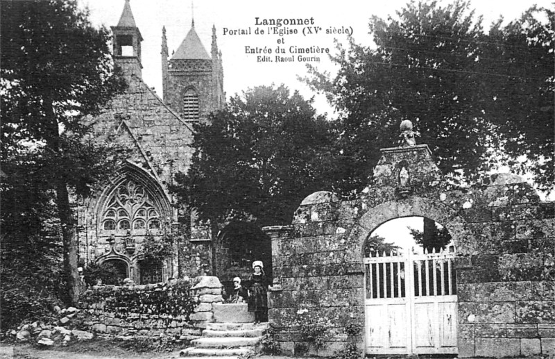 Eglise de Langonnet (Bretagne).