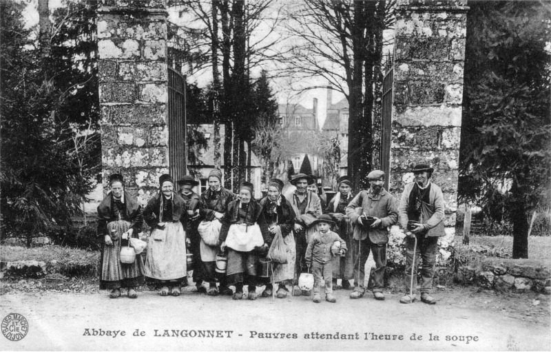 Abbaye de  Langonnet (Bretagne).