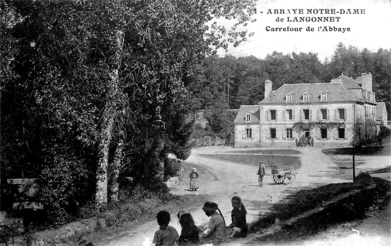 Abbaye de Langonnet (Bretagne).