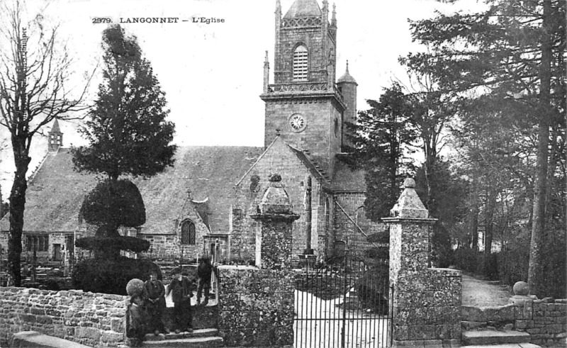 Eglise de Langonnet (Bretagne).