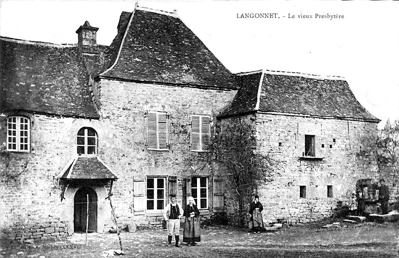Presbytère de Langonnet (Bretagne).