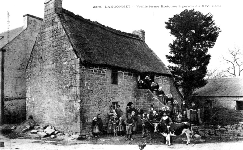 Ferme de Langonnet (Bretagne).