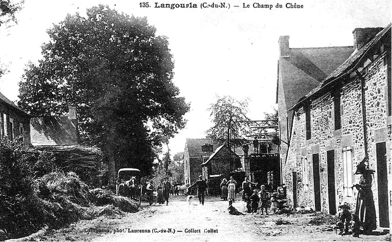 Ville de Langourla (Bretagne).