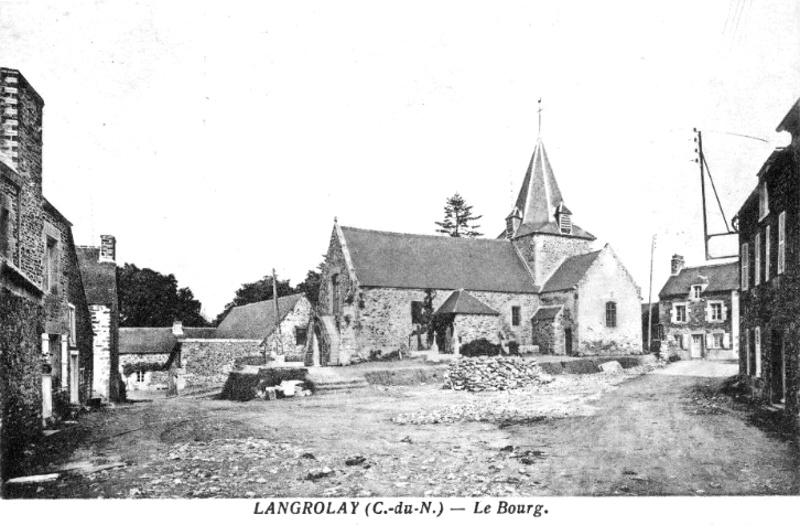 Eglise de Langrolay-sur-Rance (Bretagne).