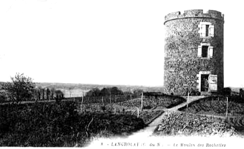 Ville de Langrolay-sur-Rance (Bretagne) : moulin des Rochettes.