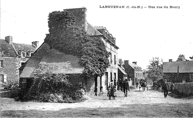 Ville de Languenan (Bretagne).