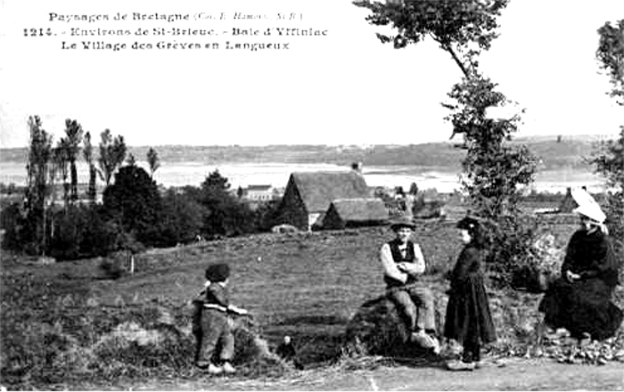 Ville de Langueux (Bretagne).