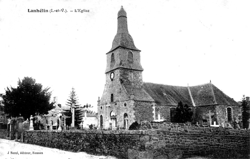 Eglise de Lanhlin (Bretagne).