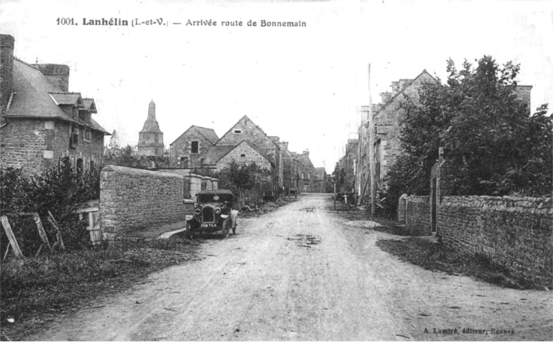 Ville de Lanhlin (Bretagne).